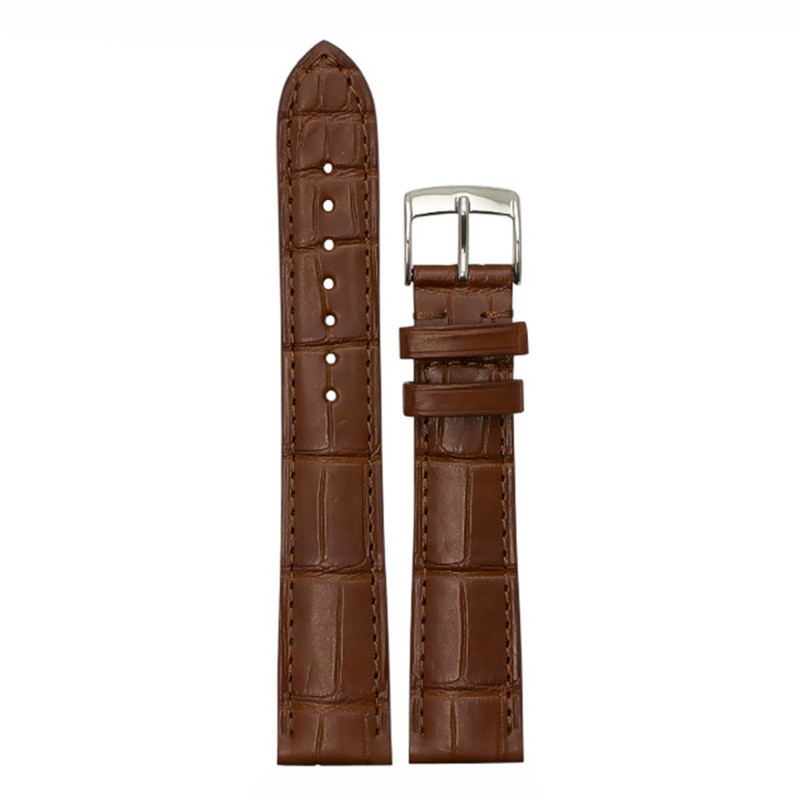 Bracelet de montre Beauville 4010 Alligator Havane - Bouveret
