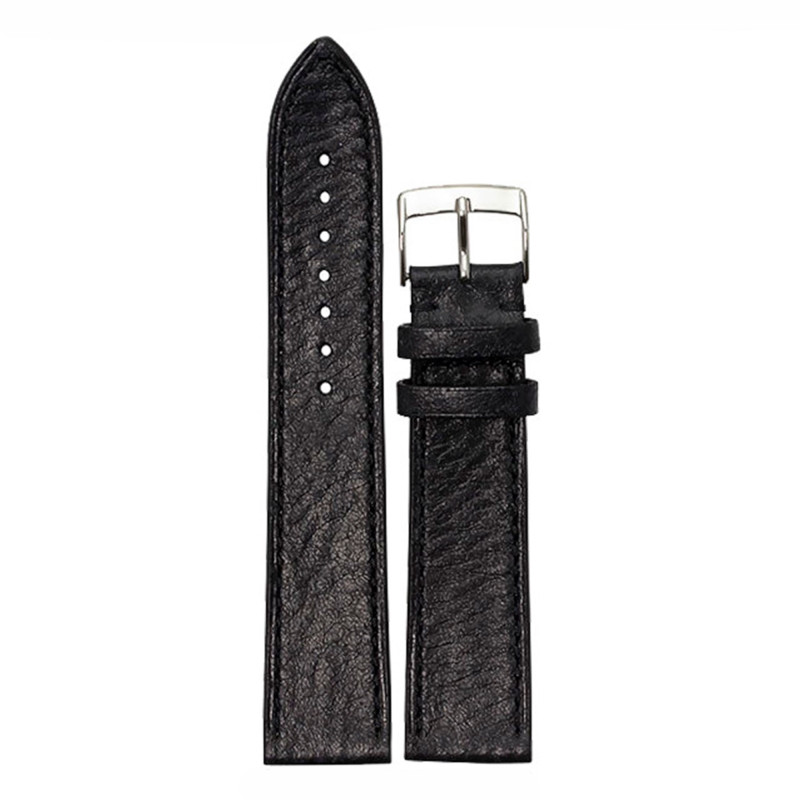Bracelet de montre Courchevel 4511 Veau Vintage Tennessee Noir - Bouveret