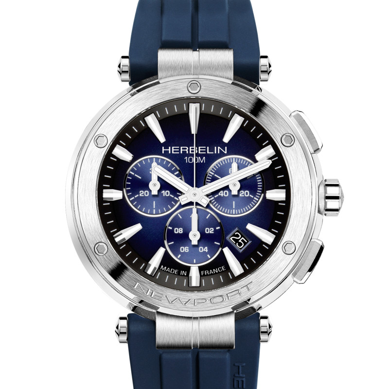 Montre Newport Chrono 37688A35CB - Herbelin