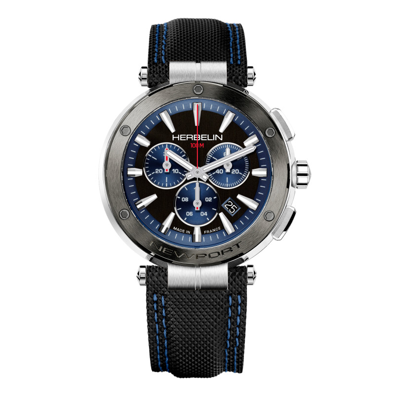 Montre Newport Chrono 37688AG65 - Herbelin
