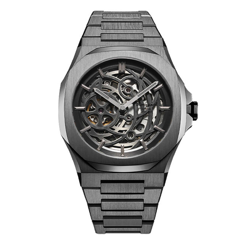 Montre Skeleton Gun Metal SKBJ11 - D1 Milano