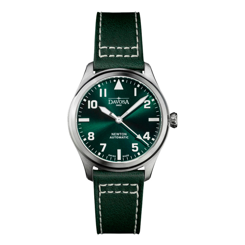 Montre Newton Pilot Automatique Verte - Davosa