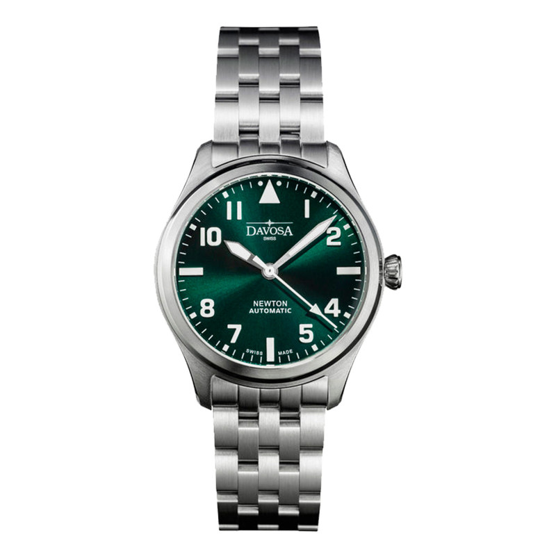 Montre Newton Pilot Automatique Verte - Davosa