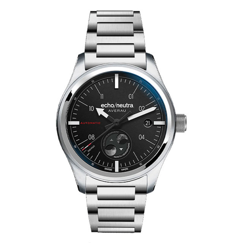 Montre Averau 39 Phases Lunaires Noir - Echo/Neutra
