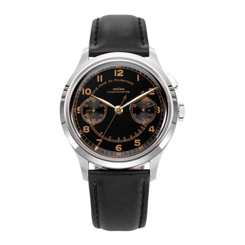 Montre Monopusher Heritage Black 650167A08.BAC201 - Vulcain