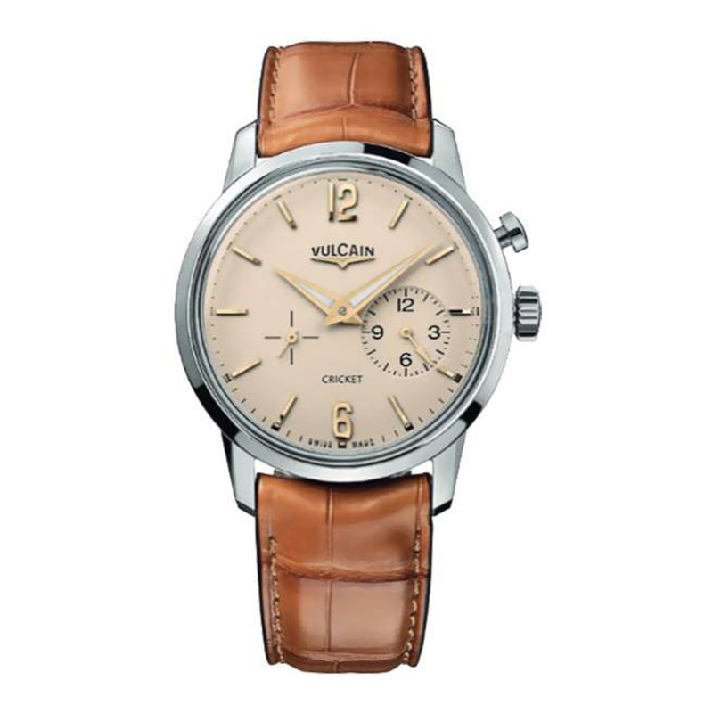 PROMO Montre Homme 50's Presidents Tradition Cricket 400150A76.BAL114 - Vulcain OCARAT.COM BIJOUTERIE N°1