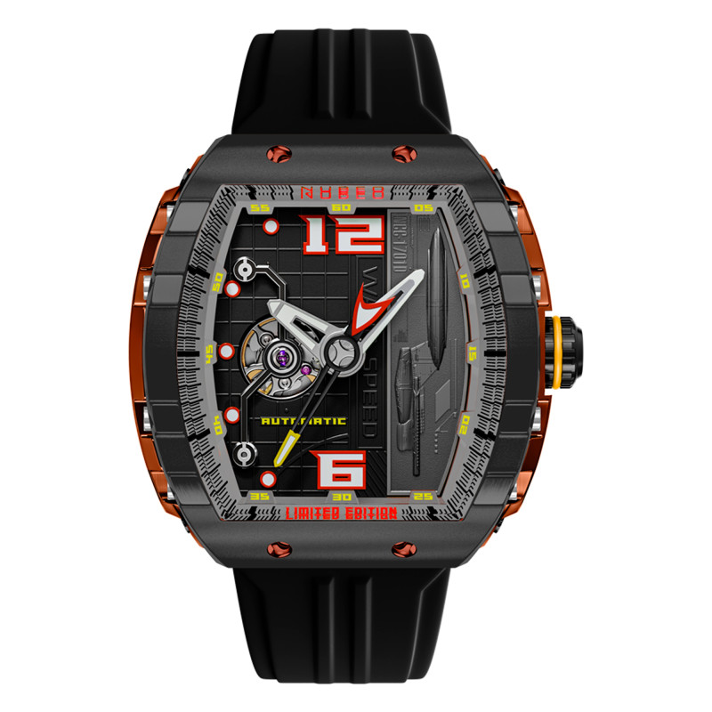 PROMO Montre Magellan Automatic Star Trek Warp Speed Riker Black Limited Edition NB-6106-04 - Nubeo OCARAT.COM BIJOUTERIE N°1