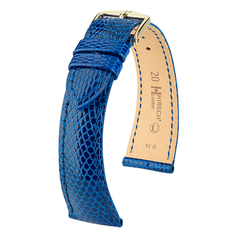 Bracelet de montre London Bleu roi 0426685 - Hirsch
