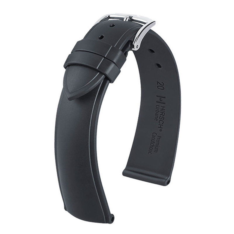 Bracelet de montre Urbane noir 4044 88 50 - Hirsch