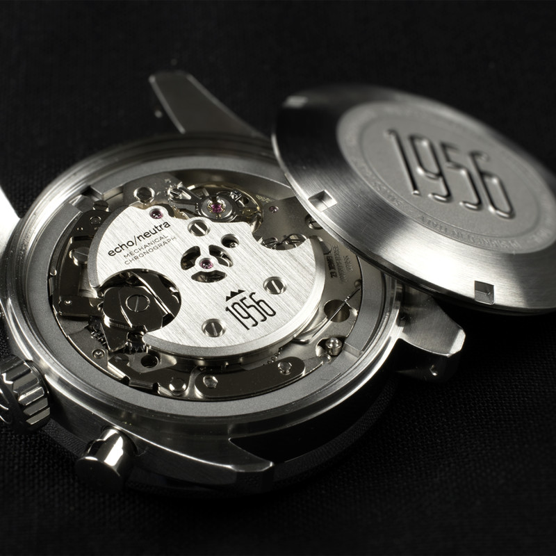 Montre 1956 Chronographe Noir - Echo/Neutra