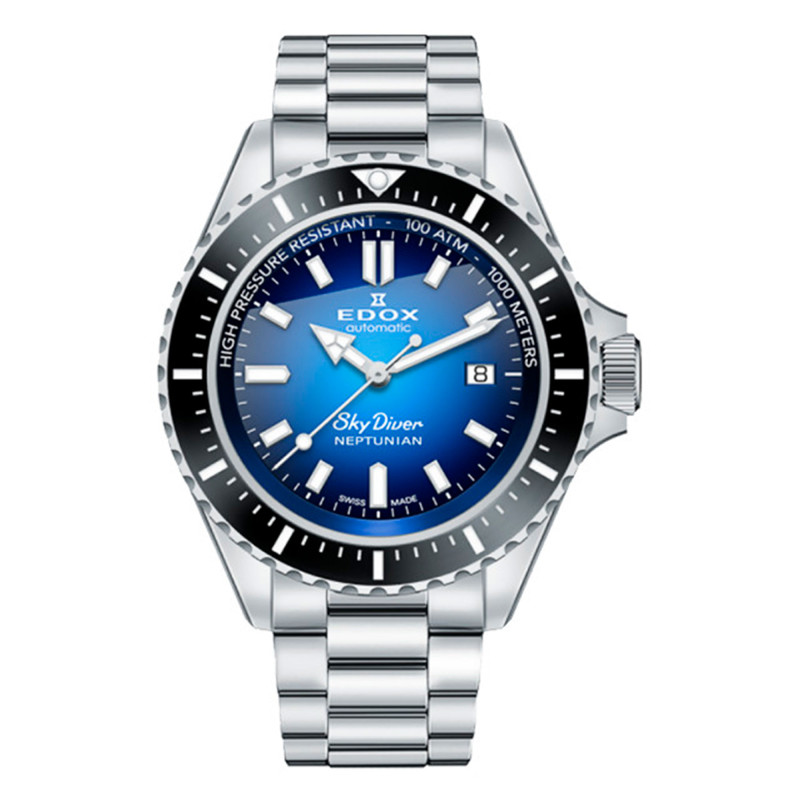 Montre Neptunian 80120-3NM-BUIDN - Edox