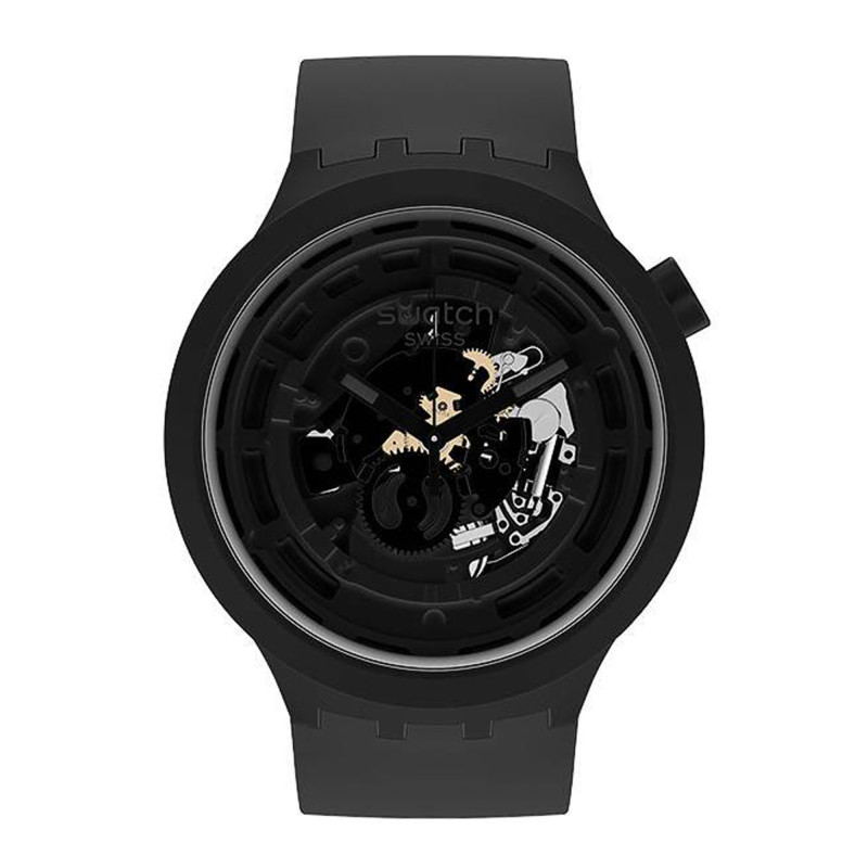 Montre Big Bold Bioceramic C-Black SB03B100 - Swatch