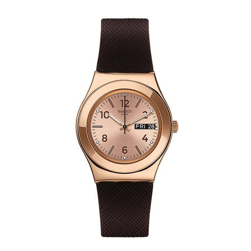 Montre Irony Medium Brownee YLG701 - Swatch