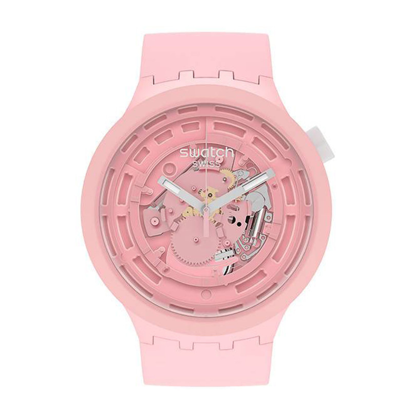 Montre Big Bold Bioceramic C-Pink SB03P100 - Swatch