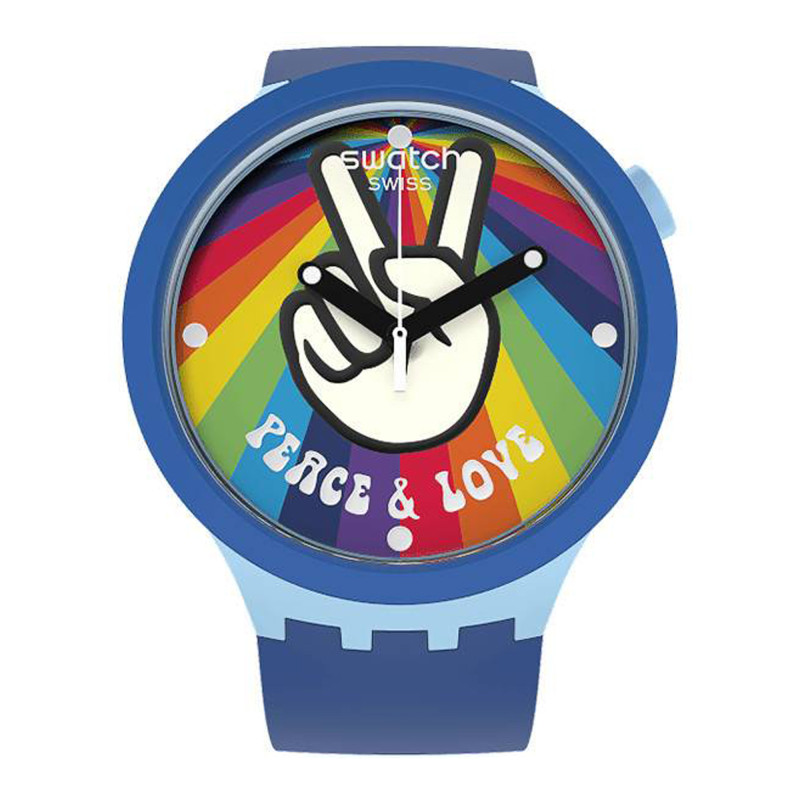 Montre Peace Hand Love Big Bold SB03N105 - Swatch