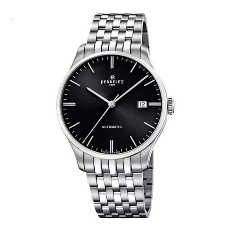 Montre Weekend 3 Hands Black A1300/5 - Perrelet