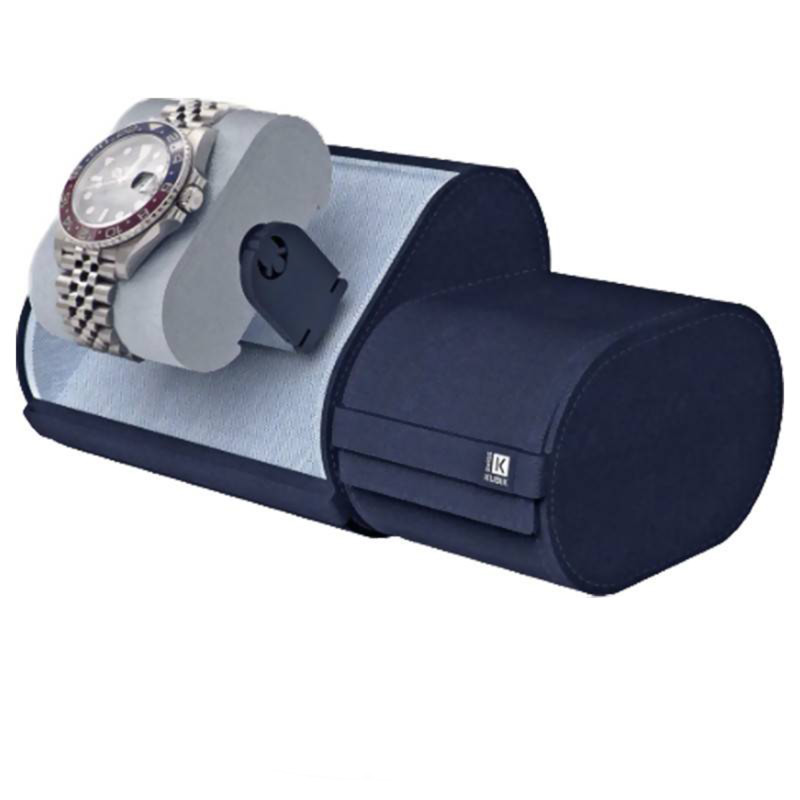 Remontoir Voyage Bleu Marine - SwissKubik