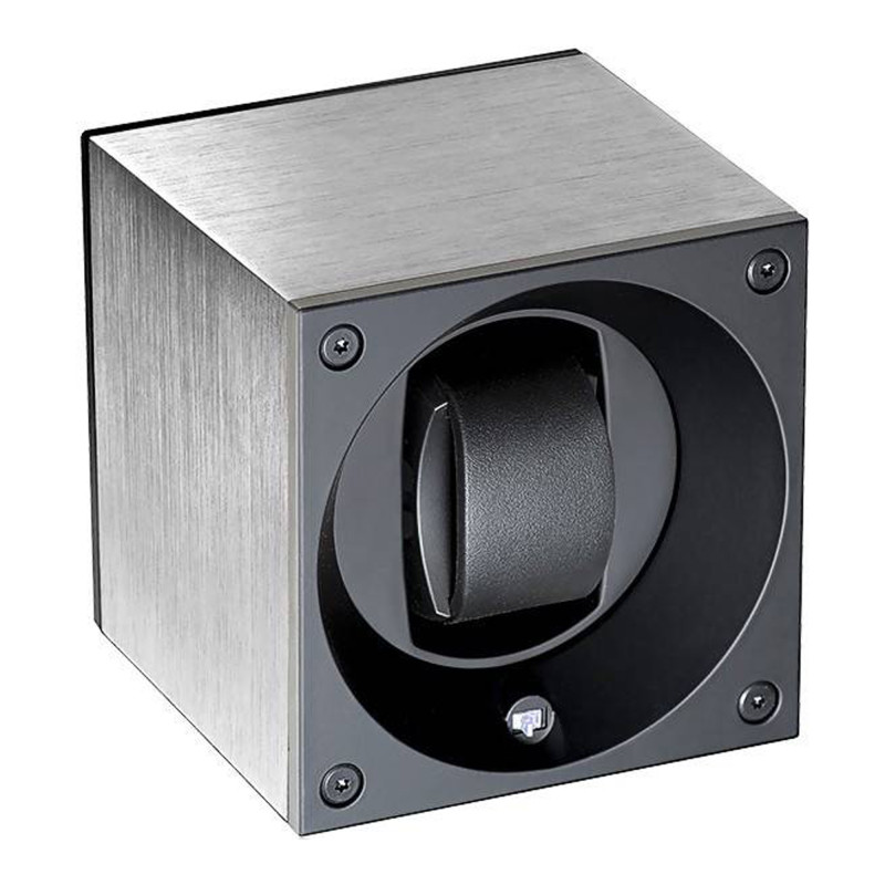 Remontoir Masterbox Aluminium - Natural Brushed - SwissKubik