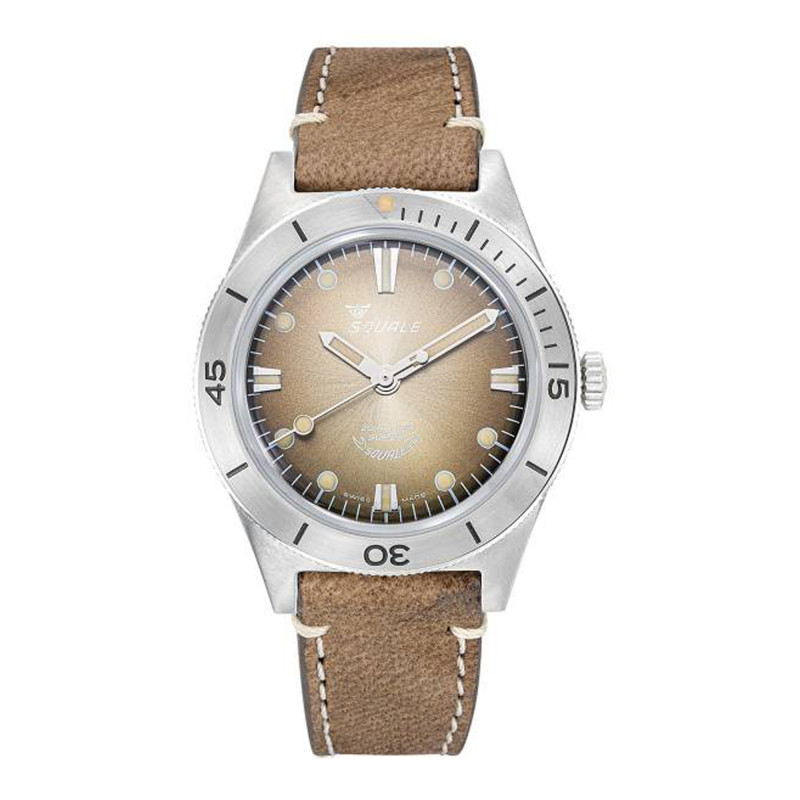 Montre Super-Squale Sunray Brown Leather SUPERSSBW.PBW - Squale