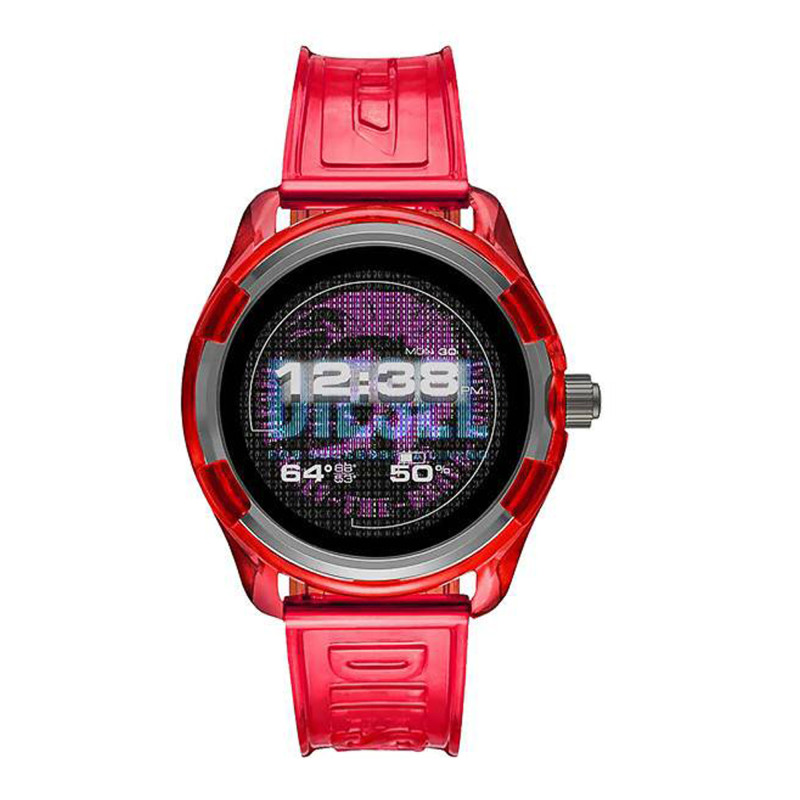 PROMO Montre connectée Fadelite Silicone Rouge DZT2019 - OCARAT.COM BIJOUTERIE N°1