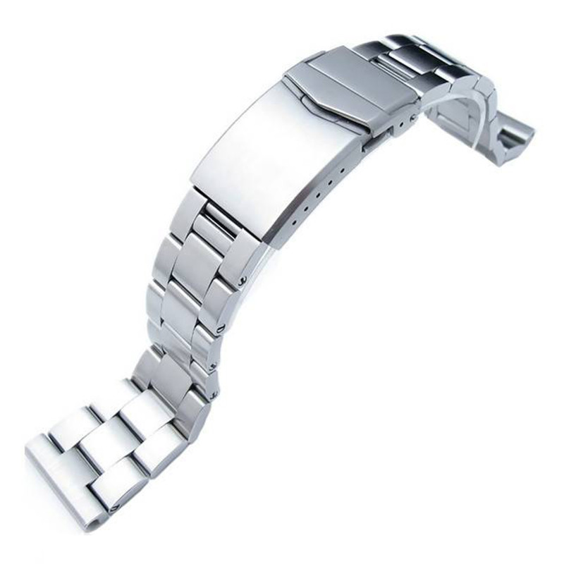 Bracelet de montre Super-O Boyer SS211820B044 21.5mm - Strapcode