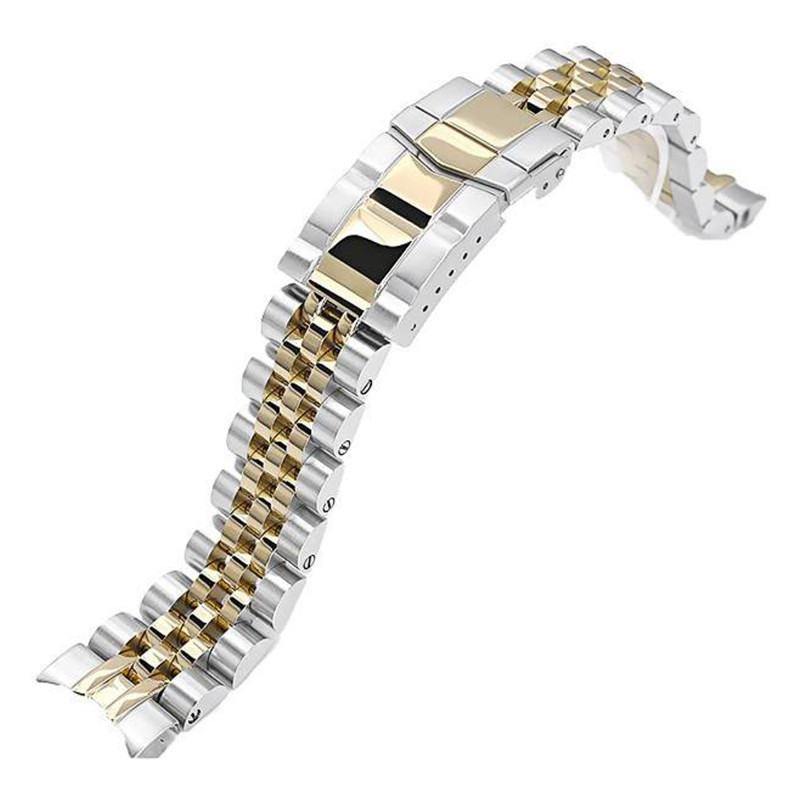 Bracelet de montre Angus-J Louis JUB SS201805P2G077 20mm - Strapcode