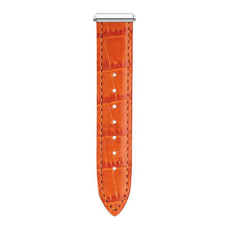 Bracelet Façon Croco Mandarine pour série Antares Interchangeables - Herbelin