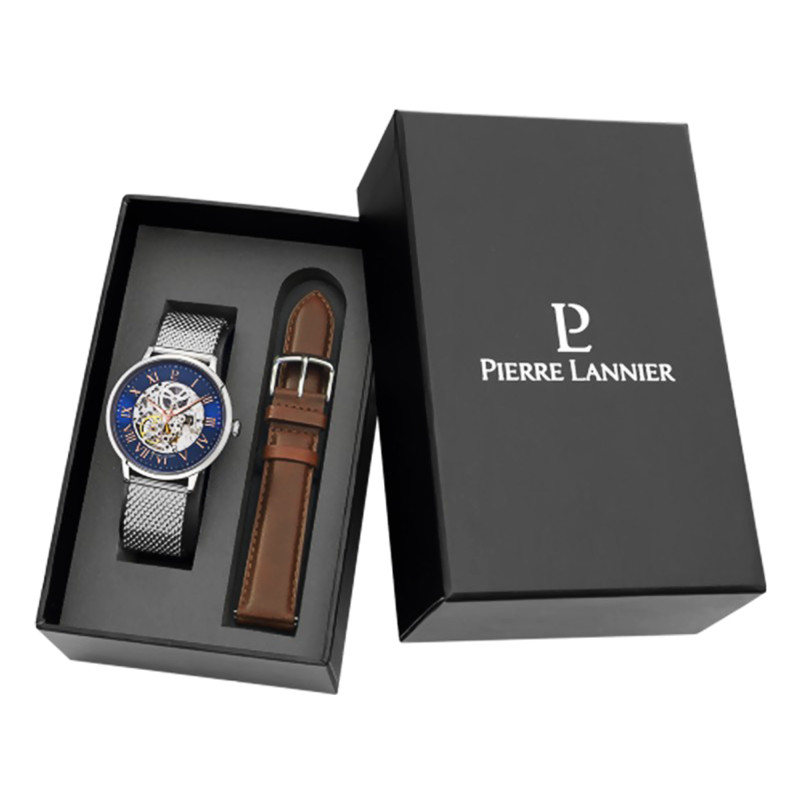 PROMO Coffret Montre Homme Automatique 391C168 - Pierre Lannier OCARAT.COM BIJOUTERIE N°1
