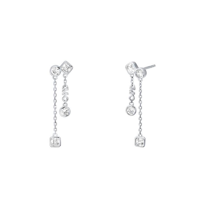 PROMO Boucles d'Oreilles Kors Brilliance en Argent 925 & Oxydes de Zirconium Blancs - Michael Kors OCARAT.COM BIJOUTERIE N°1