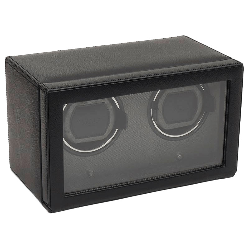 Remontoir montre Double Noir Cubs & Cubbies - Wolf 1834
