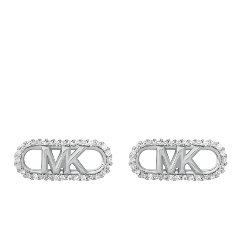 PROMO Boucles d'Oreilles MK Statement Link en Argent 925 & Oxydes de Zirconium - Michael Kors OCARAT.COM BIJOUTERIE N°1