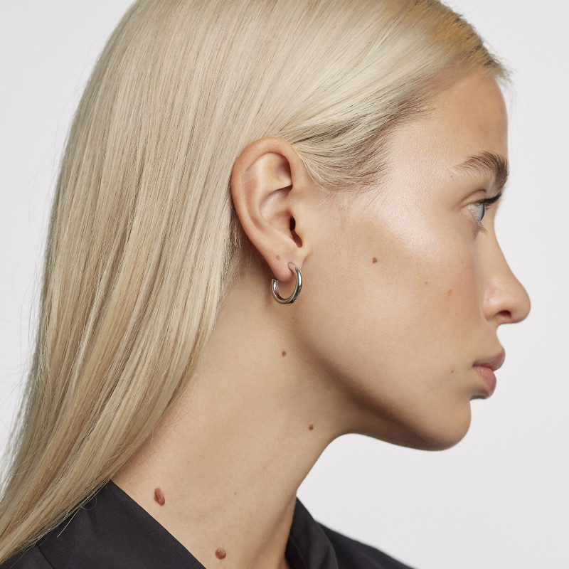 PROMO Boucles d'Oreilles Medium Cloud en Argent, Diamètre 18 mm - AR02-377-U - Pdpaola OCARAT.COM BIJOUTERIE N°1