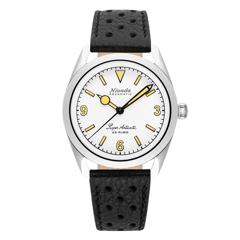 Montre Super Antarctic 3.6.9 Blanc 32066A - Nivada Grenchen