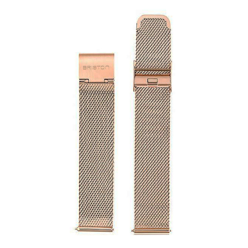 Bracelet de montre Maille Milanaise Or Rose MB18.PVDRG.ST 18mm - Briston