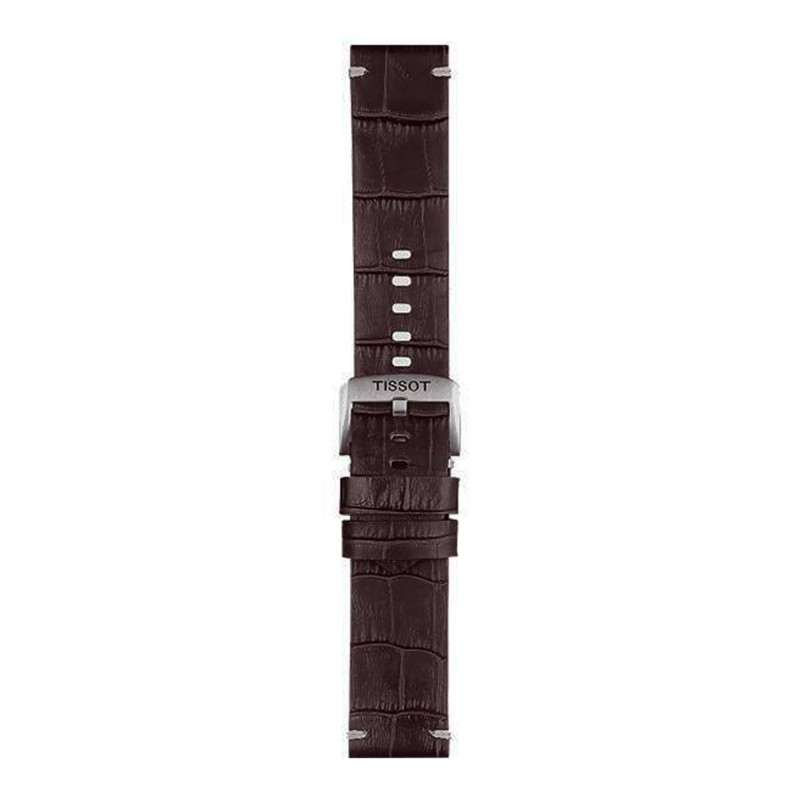 Bracelet de montre Officiel Tissot Cuir Brun 22 mm T852046773 - Tissot