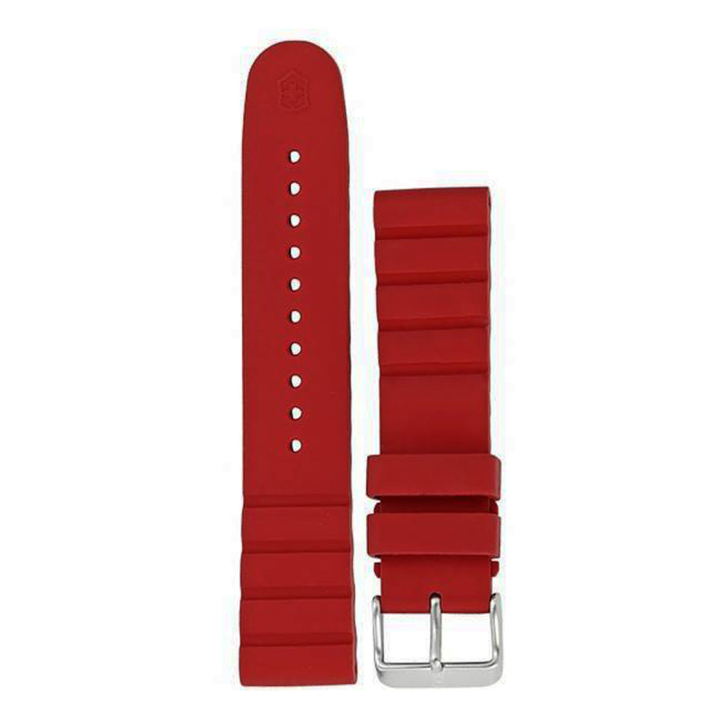 Bracelet Caoutchouc Rouge pour modèle INOX. - Victorinox