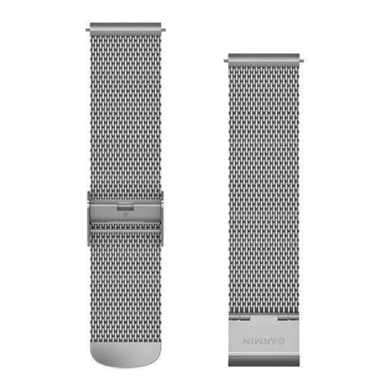Bracelet de montre Quick Release Maille Milanaise Silver 010-12924-23 - Garmin