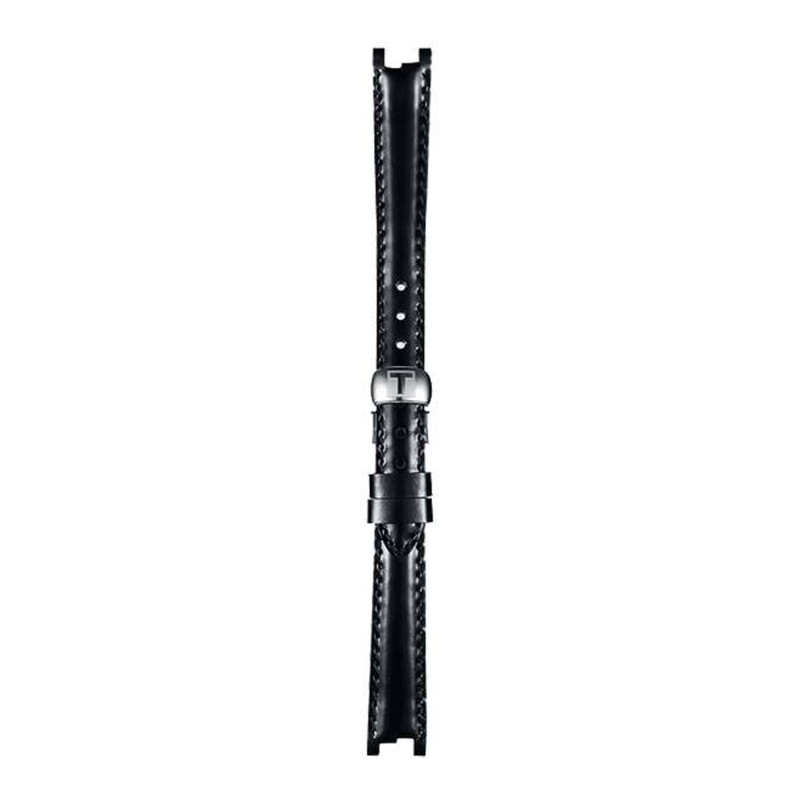 Bracelet de montre Officiel Tissot Cuir Noir 12 mm T852036538 - Tissot