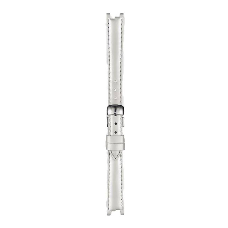 Bracelet de montre Officiel Tissot Cuir Blanc 12 mm T852036540 - Tissot