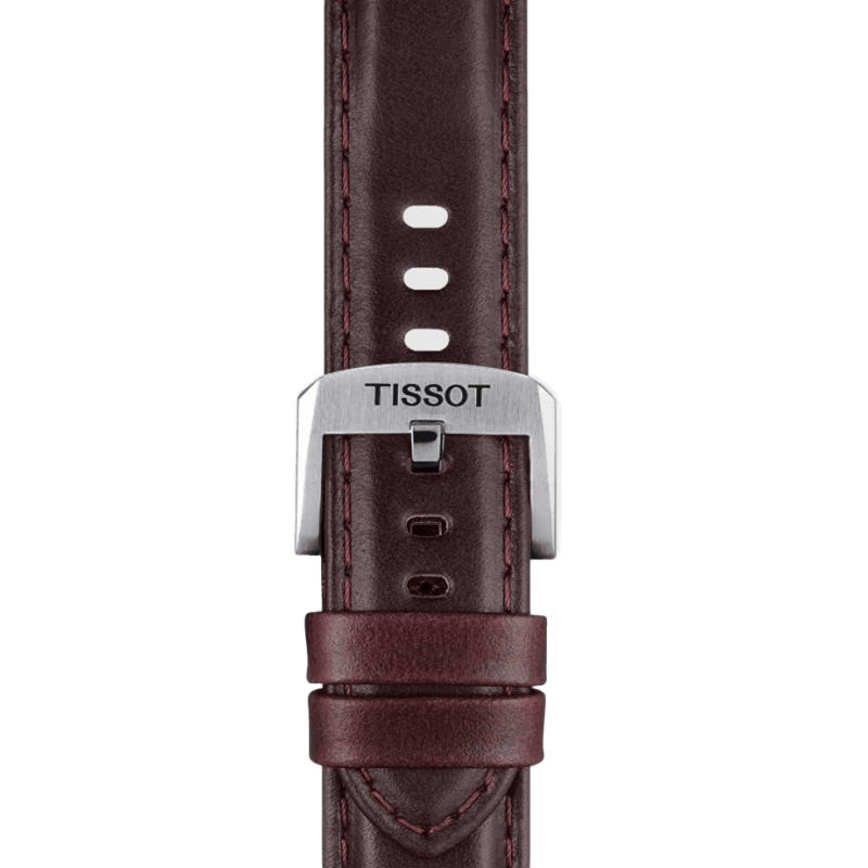 Bracelet de montre Officiel Tissot Cuir Brun 20 mm T852046836 - Tissot