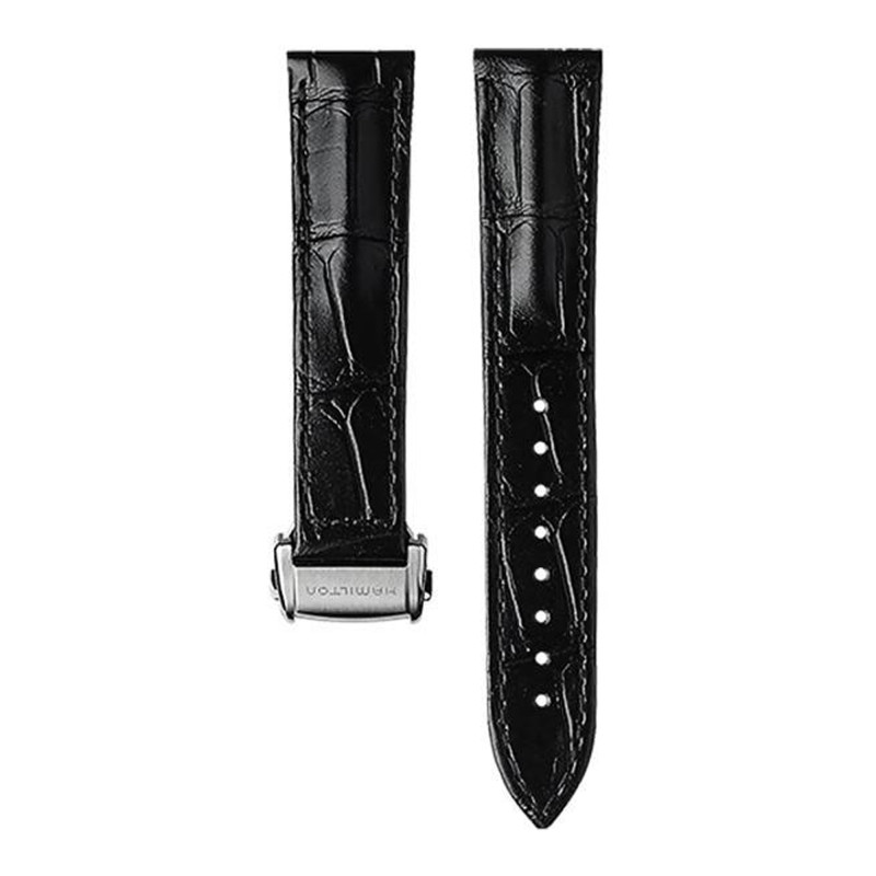 Bracelet de montre Jazzmaster Noir 20mm H690324116 - Hamilton