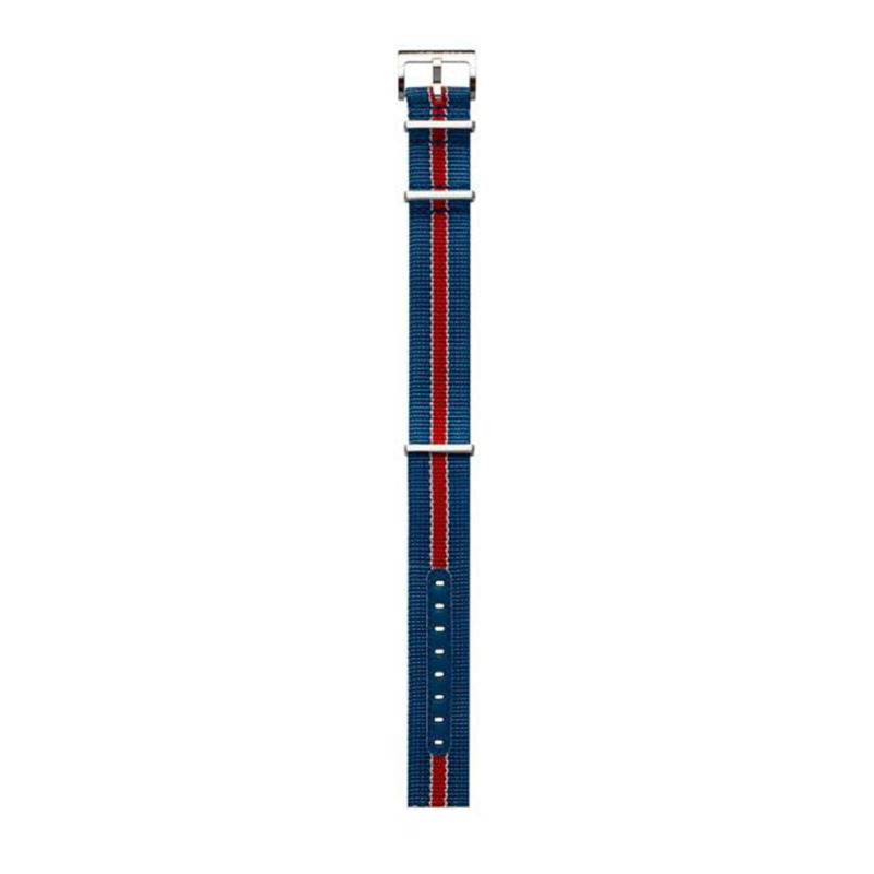 Bracelet de montre Paneurop Nato Bleu/Blanc/Rouge H694354101 - Hamilton