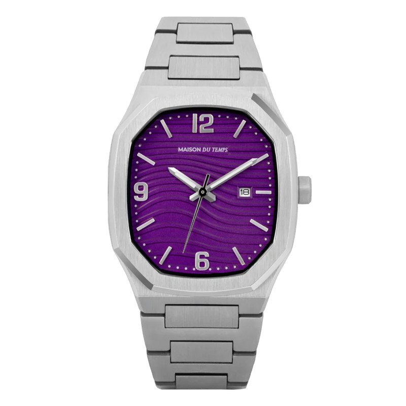 Montre MTPhi Violet Acier - Maison du Temps