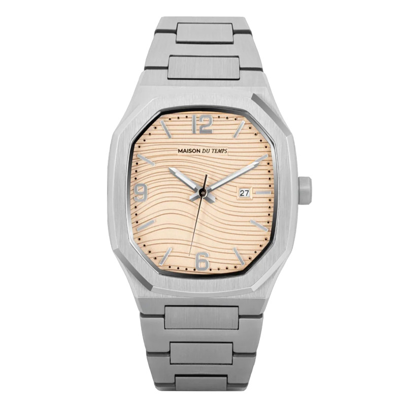 Montre MTPhi Beige Acier - Maison du Temps