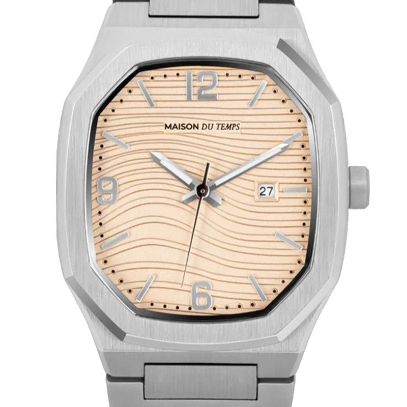 Montre MTPhi Beige Acier - Maison du Temps