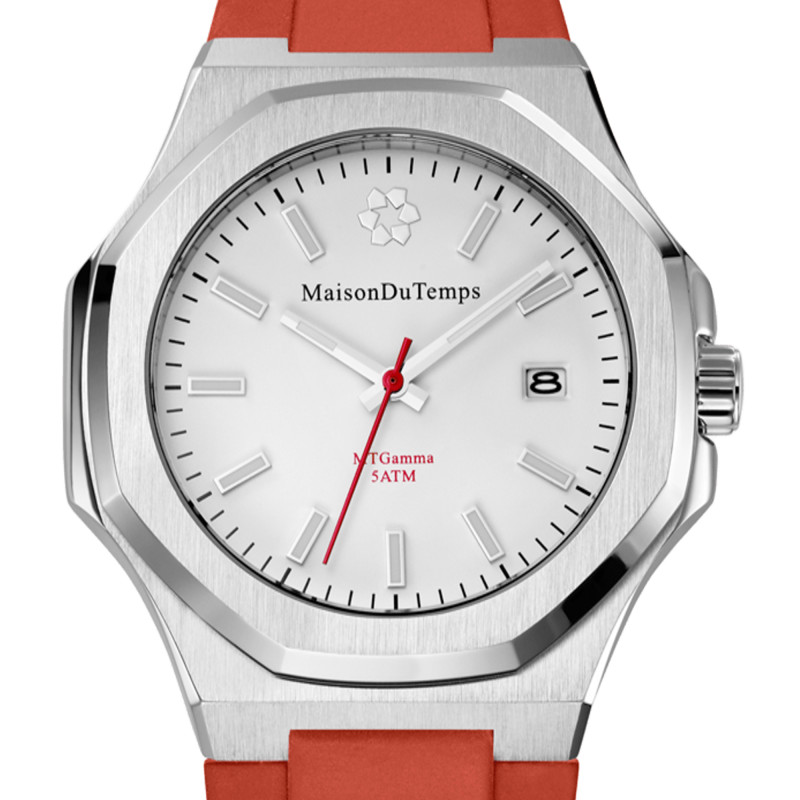 PROMO Montre MTGamma Blanc / Rouge - Maison du Temps OCARAT.COM BIJOUTERIE N°1