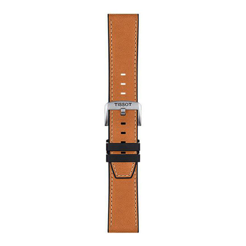Bracelet de montre Officiel Tissot Cuir Brun 23 mm T852047777 - Tissot