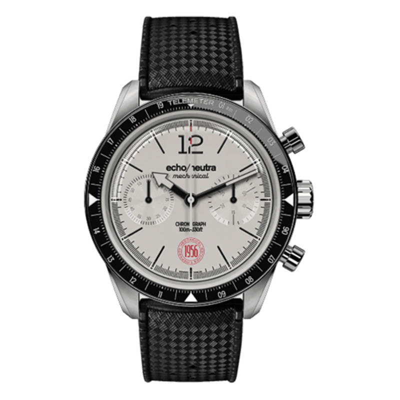 Montre 1956 Chronographe Blanc - Echo/Neutra