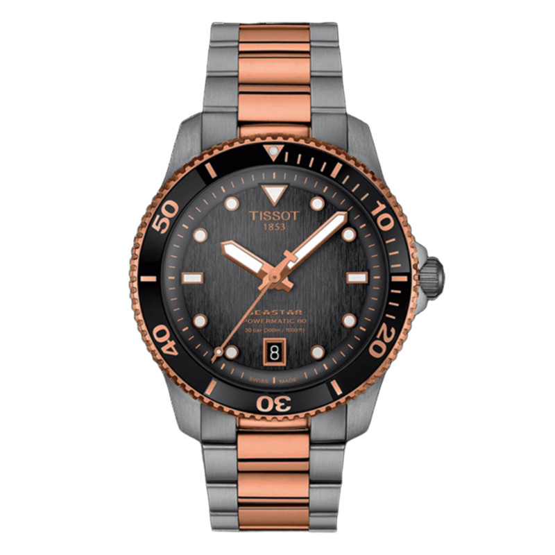 Montre Seastar 1000 Powermatic 80 40mm T1208072205101 - Tissot