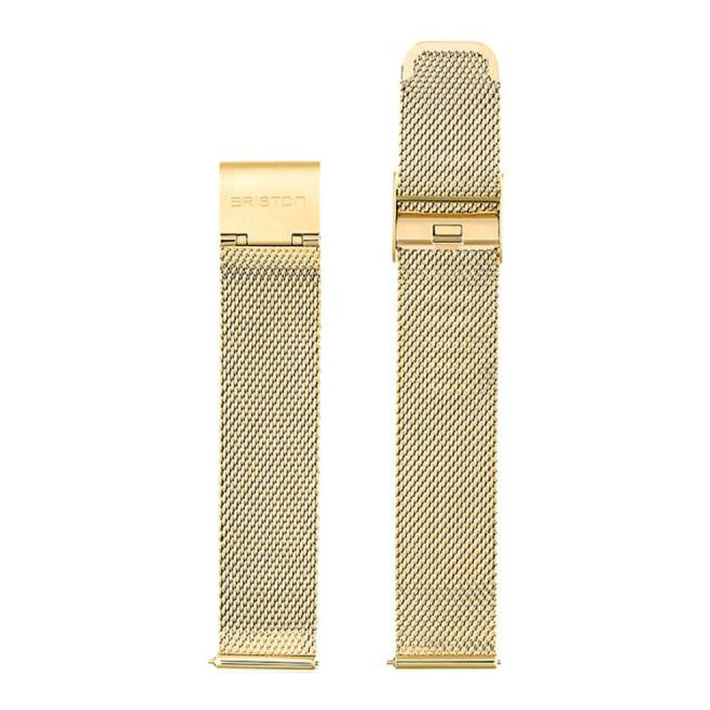 Bracelet de montre Maille Milanaise Or Jaune MB20.PVDYG.ST - Briston
